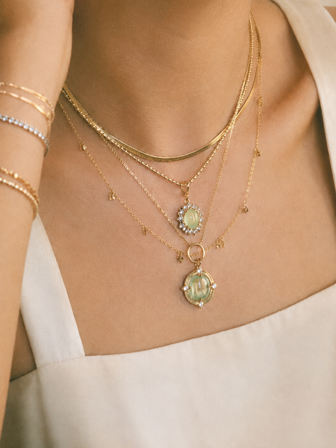 Collares y colgantes